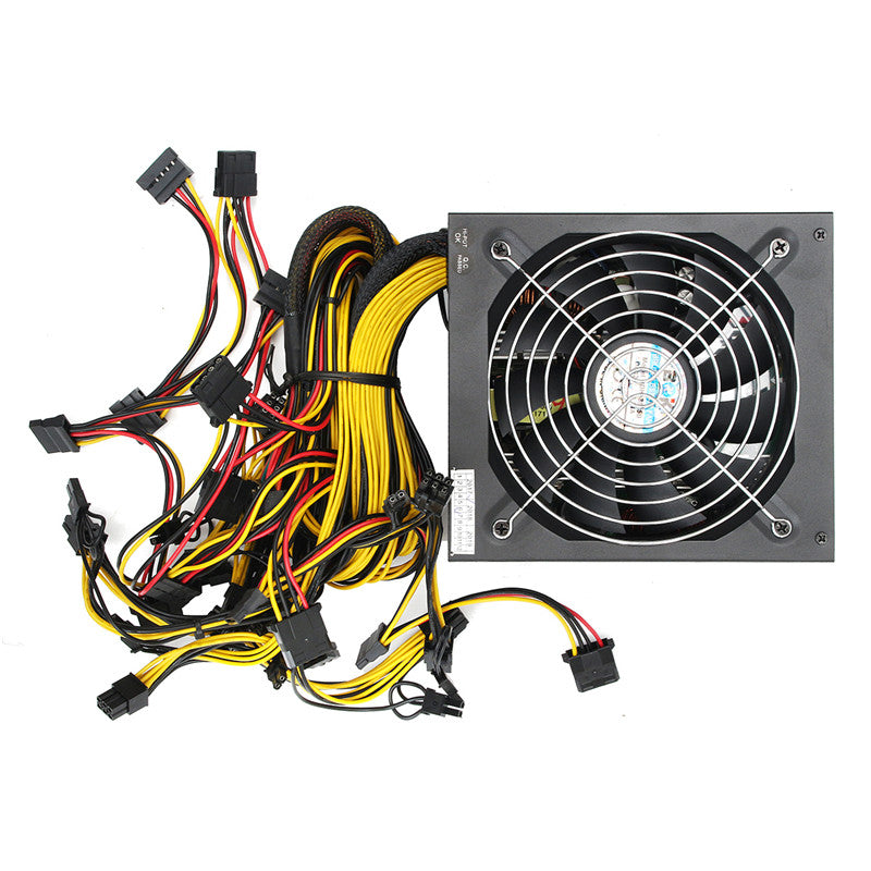 High Quality 1300W 1600W 1800W ATX PC 24 Pin Miner Power Supply for GPU Card Bitmain Antminer