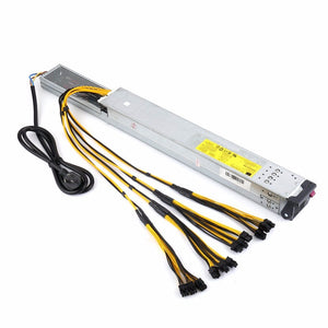 2450W Miner Power Supply 2450W Mining Machine Power Supply For Eth Bitcoin Miner Antminer Server S9 / S7 / L3