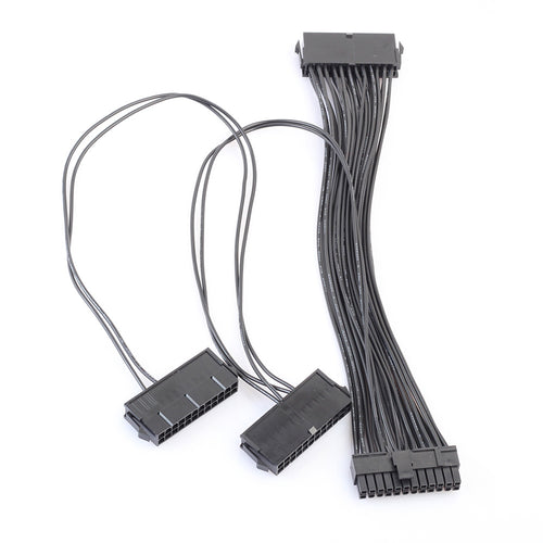 ATX 24 Pin 3 PSU Power Supply Starter Motherboard Adapter Cable 18AWG Wire for Bitcoin BTC LTC ETH Miner Machine